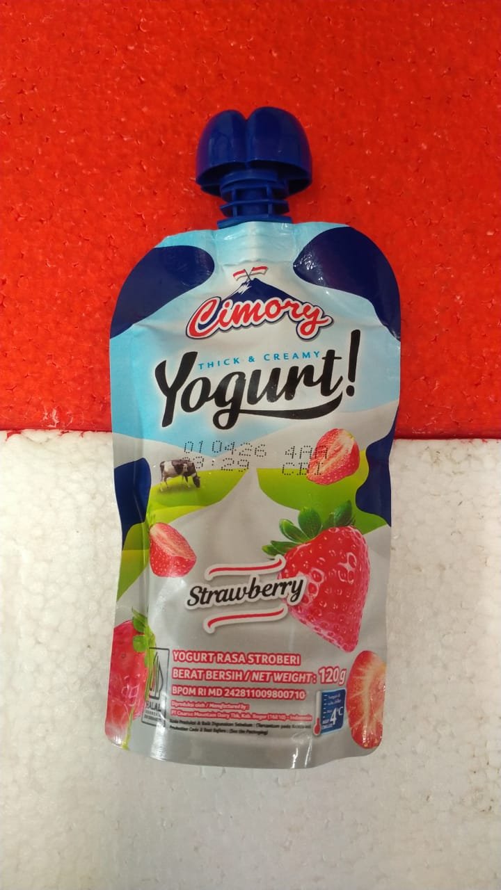 CIMORY YOGURT STRAWBERY-120G