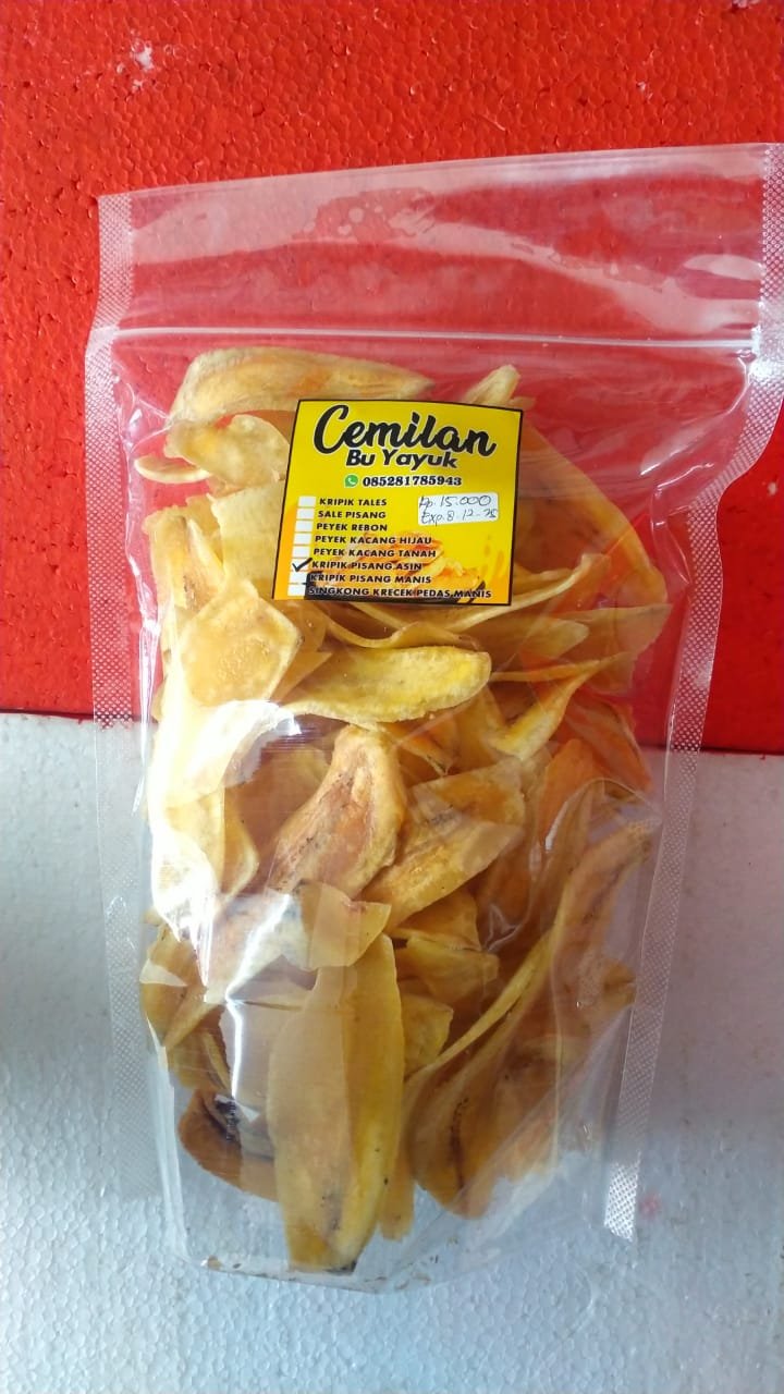 UMKM KERIPIK PISANG MANIS BU YAYUK
