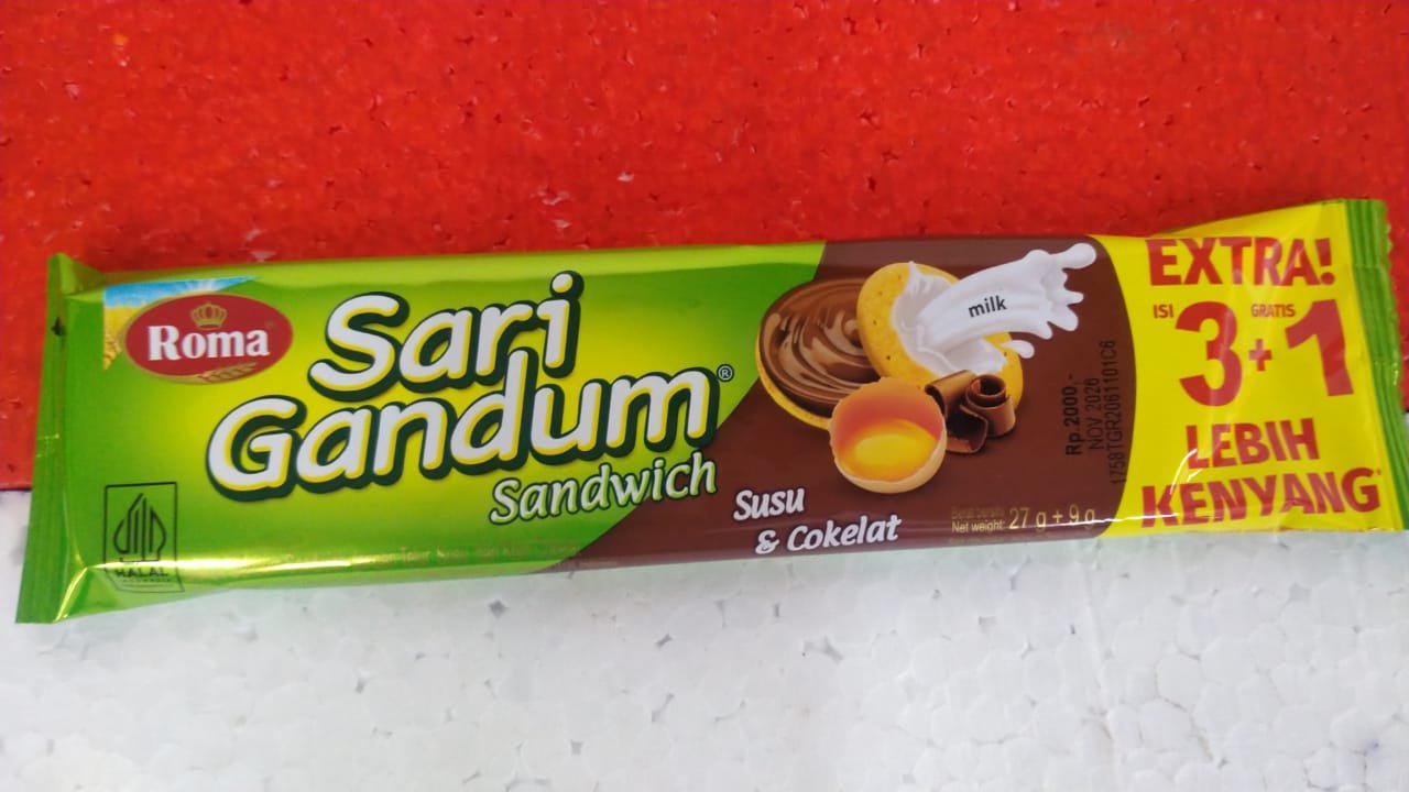 SARIGANDUM SUSU & COKELAT-27+9G