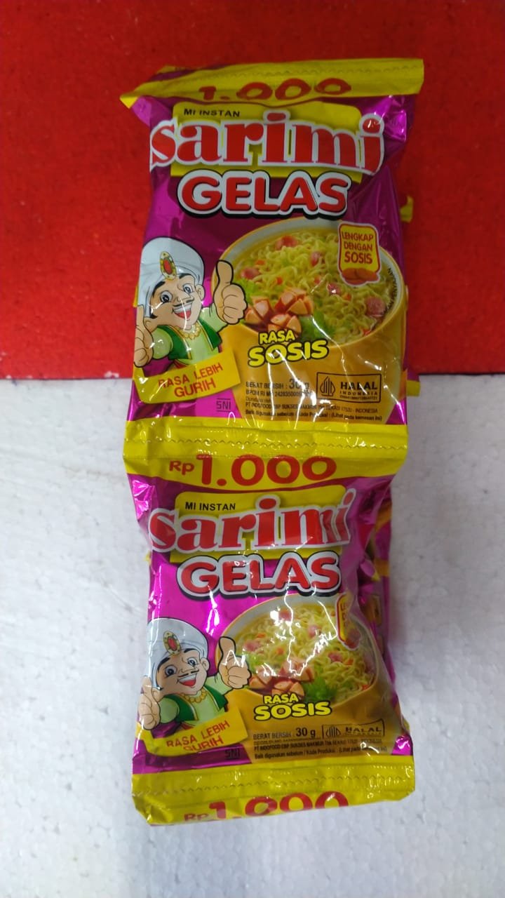 SARIMI GELAS SOSIS