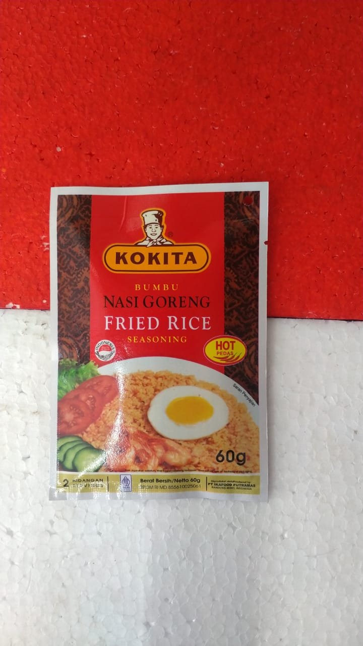 KOKITA NASI GORENG PEDAS-60G