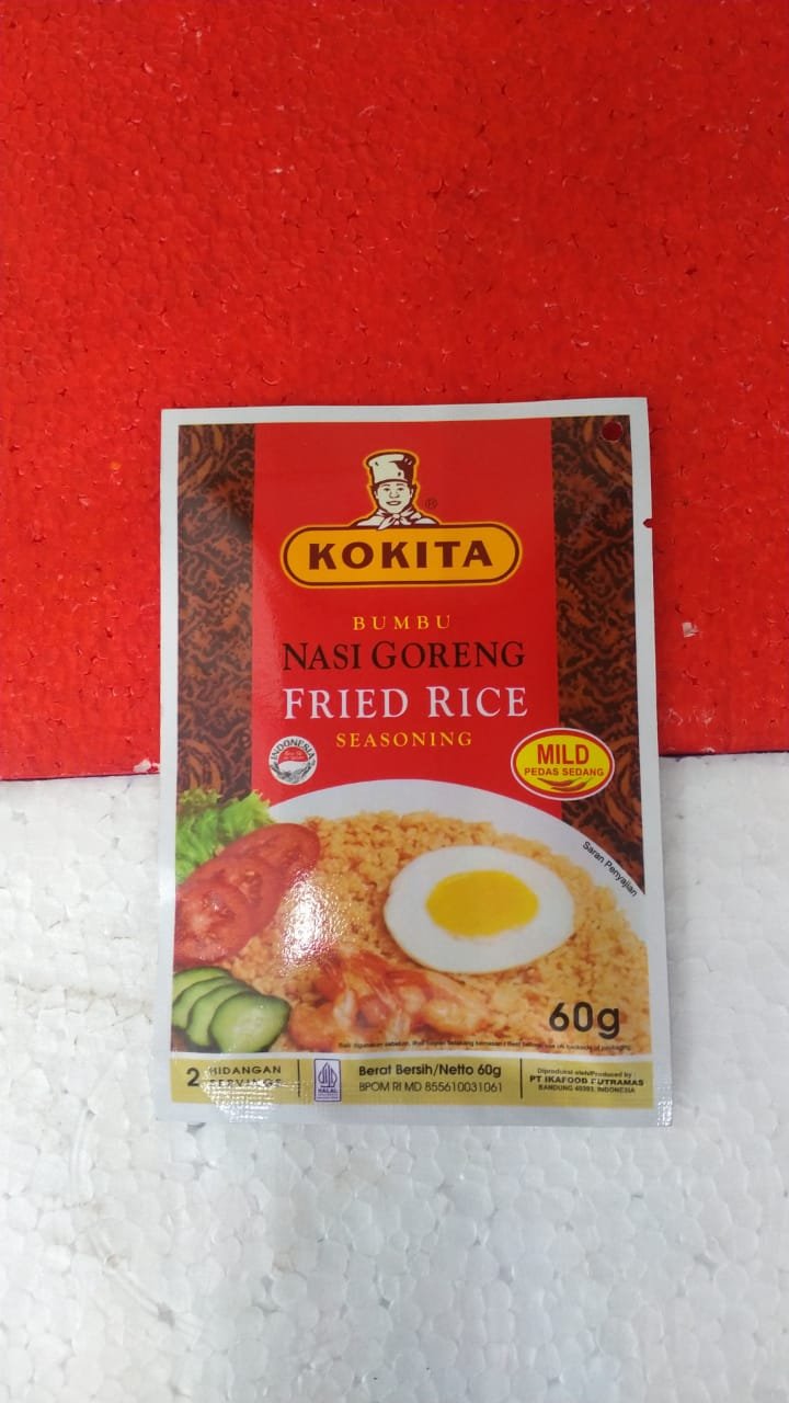 KOKITA NASI GORENG PEDAS SEDANG-60G
