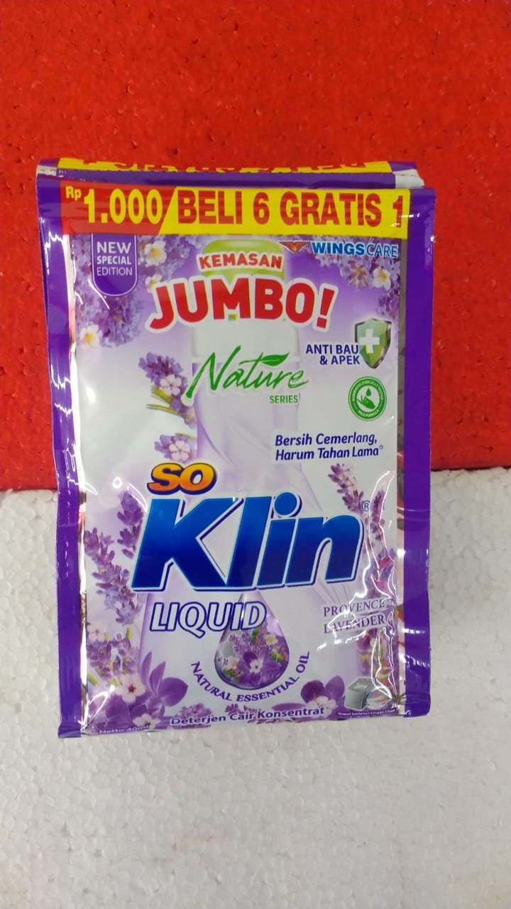 SO KLIN LIQUID LAVENDER JUMBO