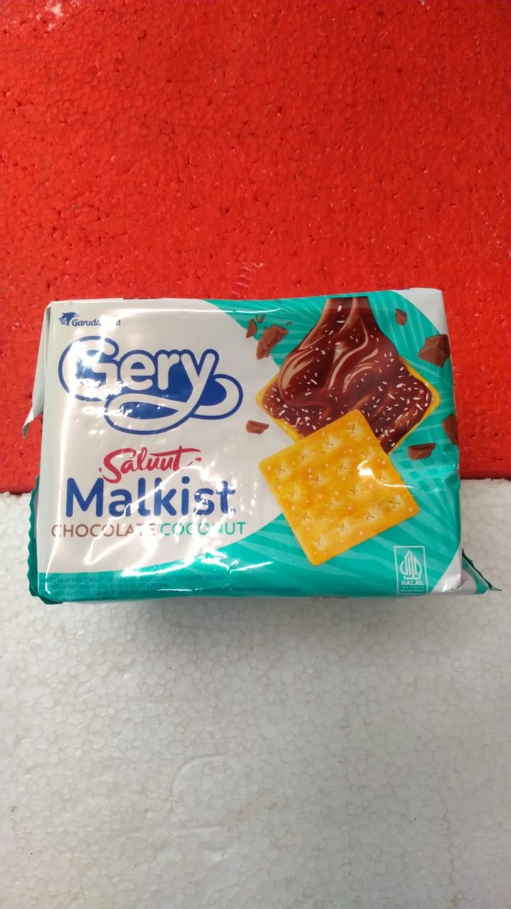 GERY SALUUT MALKIST CHOCOLATE COCONUT-110G