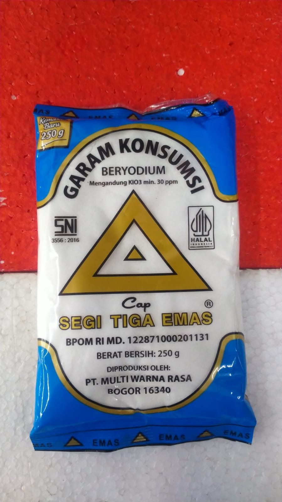 GARAM SEGITIGA YODIUM 250