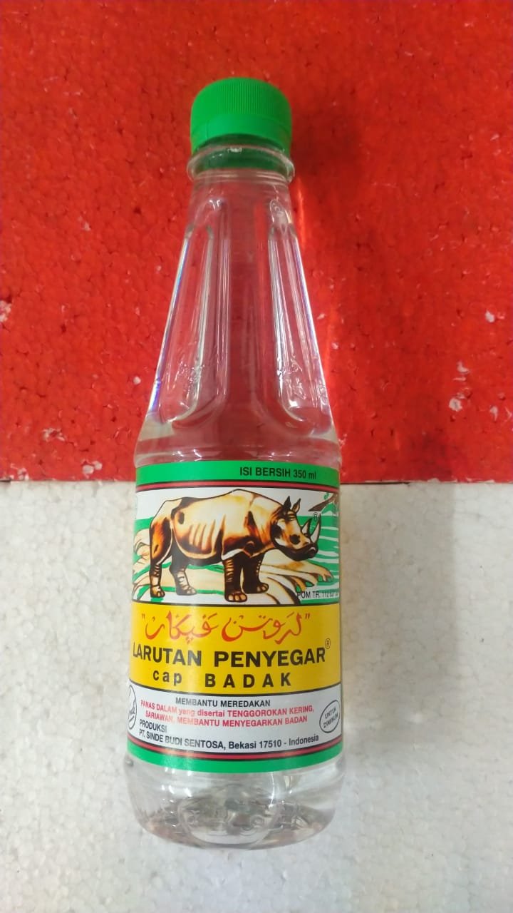 LARUTAN BOTOL CAP BADAK -350ML