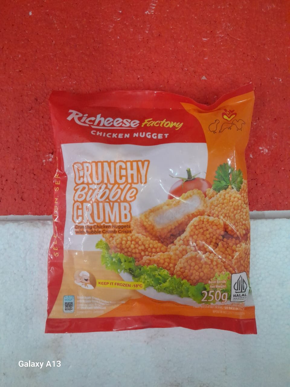 Richeese Chicken Nugget Crunchy Bubble Crumb 250g