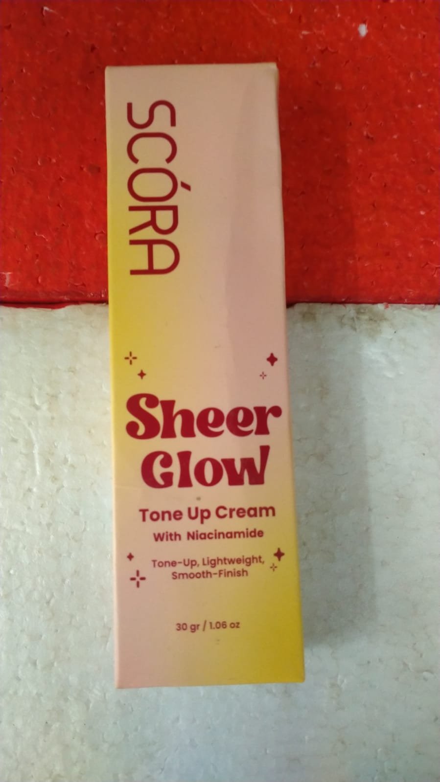SCORA SHEER GLOW TONE UP CREAM-30ML
