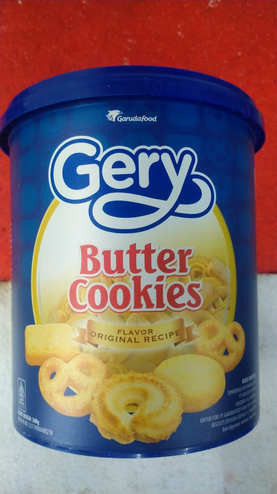 GERY BUTTER COOKIES-300G