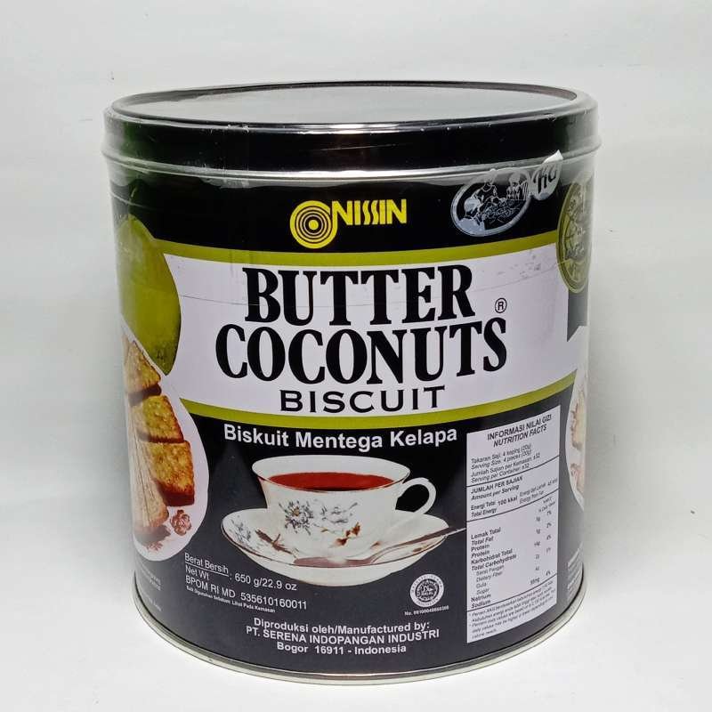nissin butter coconut 650g