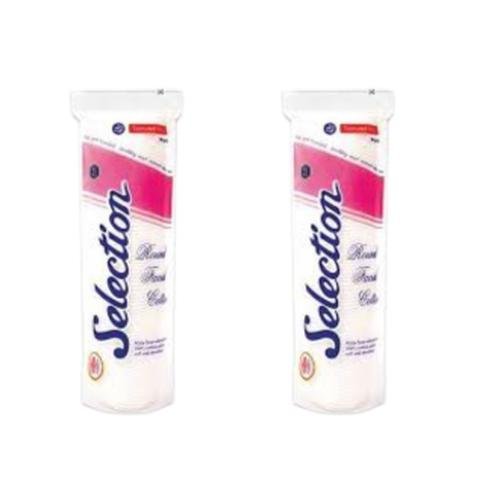 SELECTION ROUND FACIAL COTTON 80