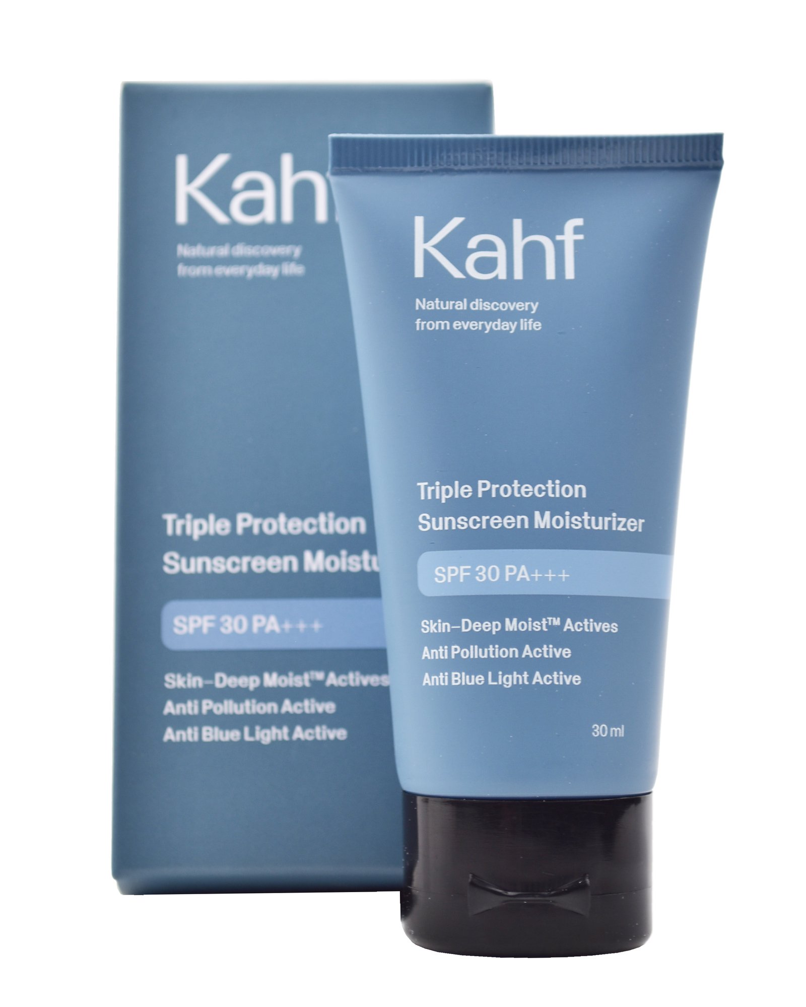 kahf triple protection sunscreen moisturizer 30ml