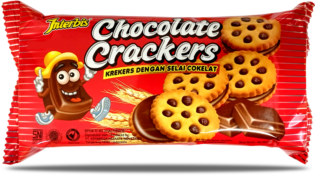 INTERBIS CHOCHOLATE CRACKERS 20G