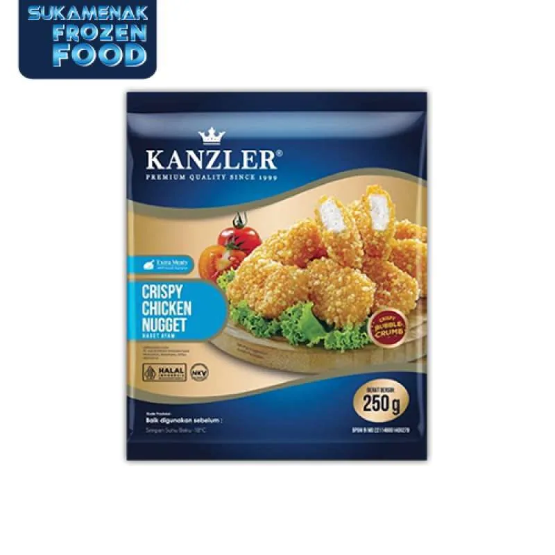 KANZLER CRISPY CHICKEN NUGGET 250GR