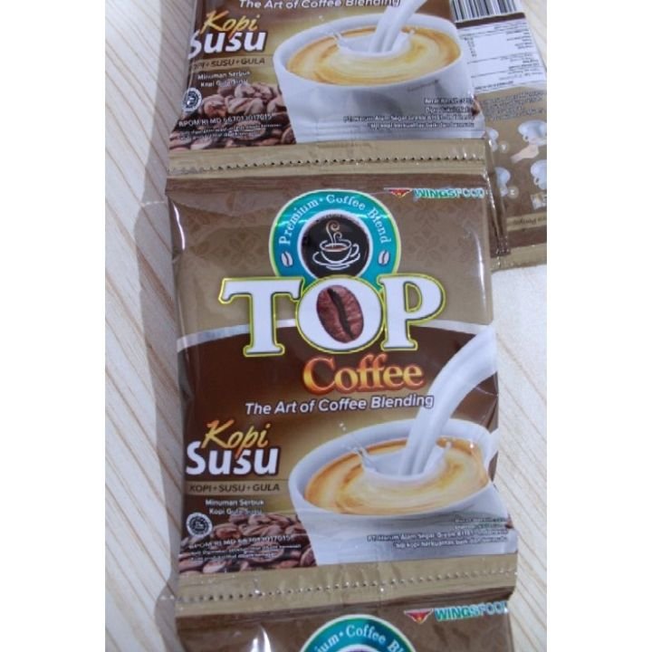 KOPI TOP COFFEE KOPI SUSU RENCENG