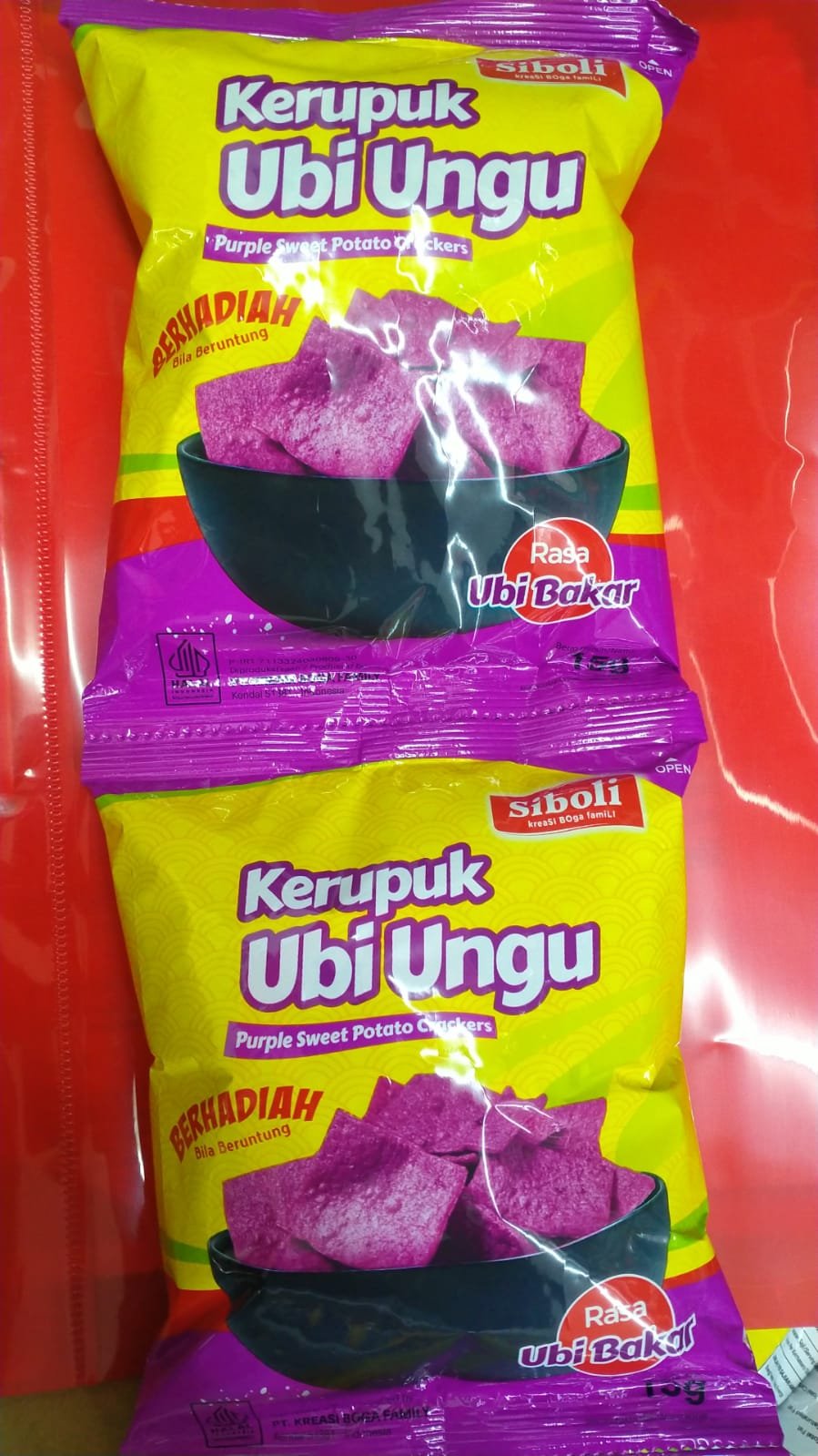 SIBOLI KERIPIK UBI UNGU RASA UBI BAKAR