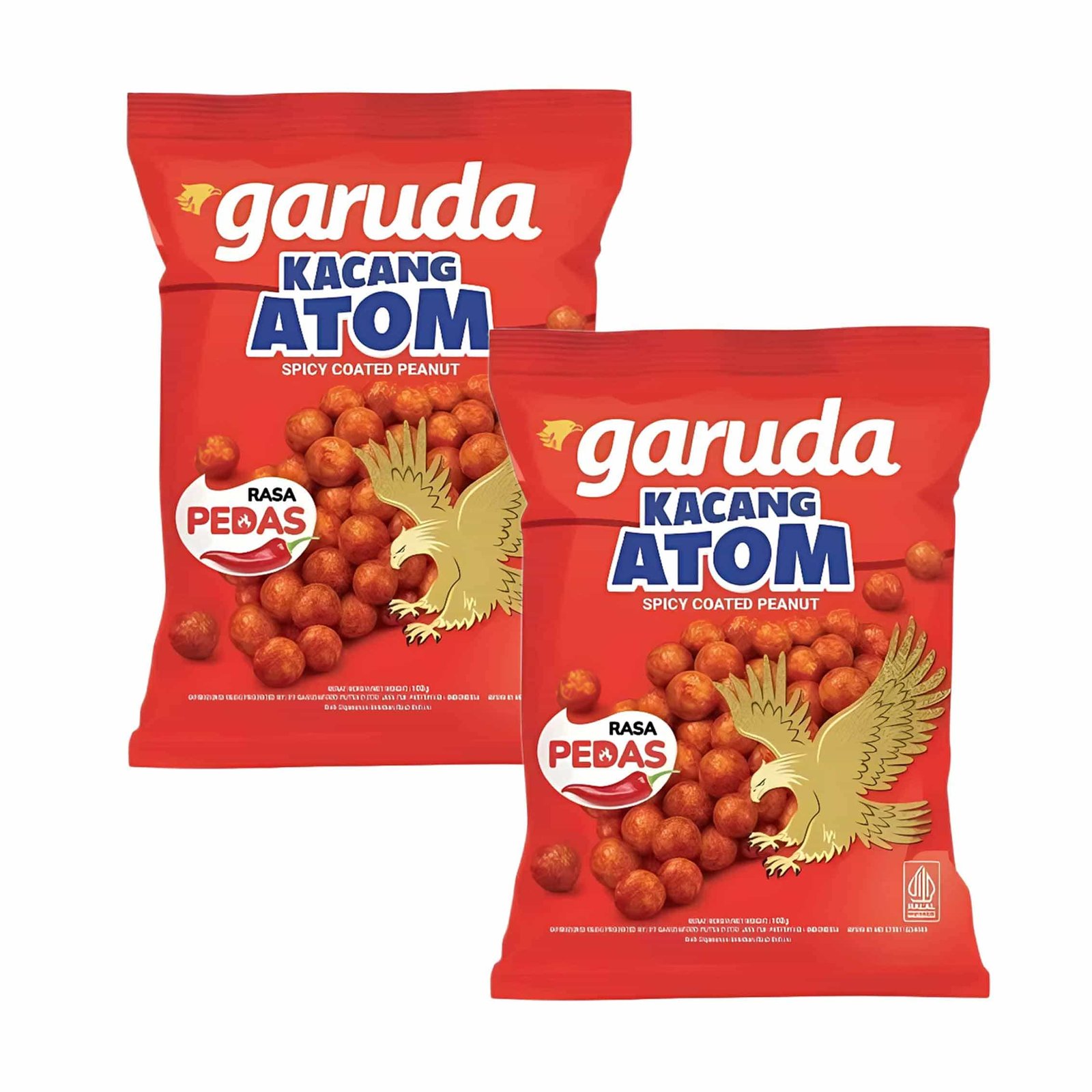 GARUDA KACANG ATOM RASA PEDAS 100G