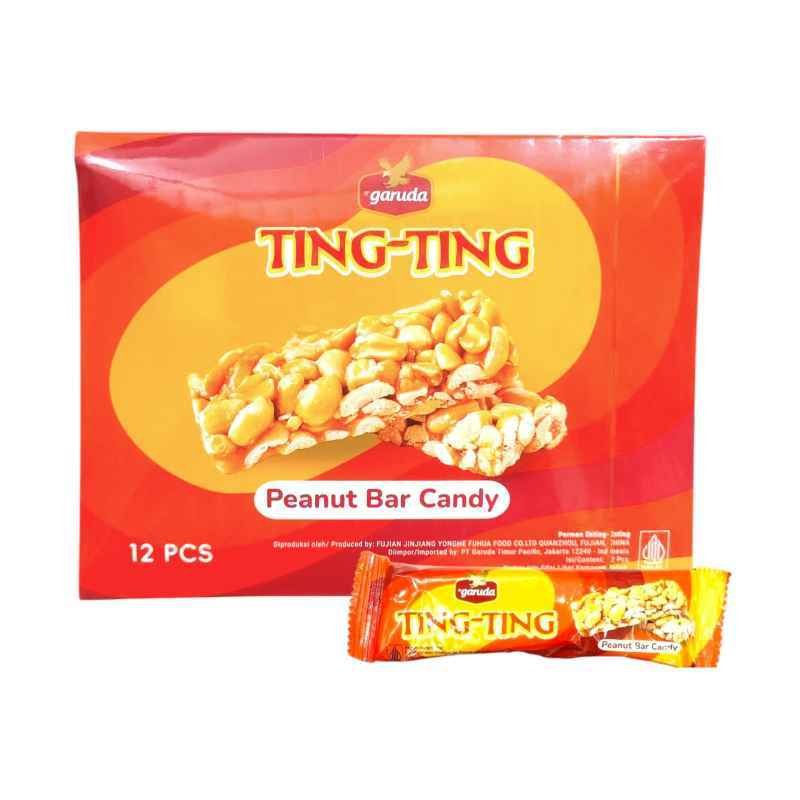 garuda ting ting peanut bar candy 16 gr