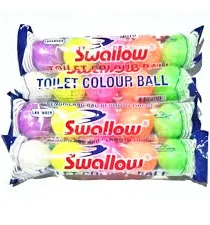 SWALLOW TOILET COLOUR BALL 5PCS