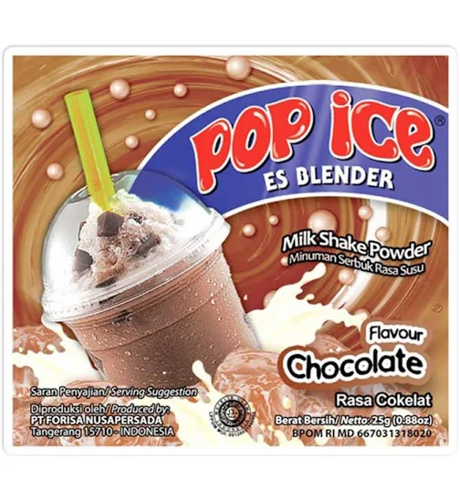 POP ICE COKLAT