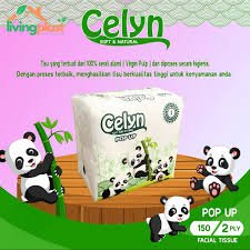 TISSU FACIAL POP UP CELYN 150