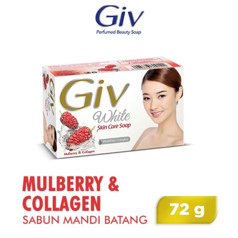 SABUN GIV WHITE MULBERY&COLLAGEN