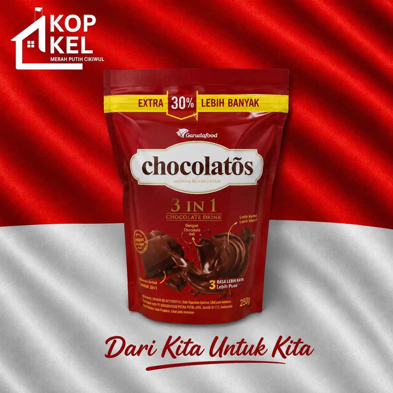 CHOCOLATOS PILLOW POUCH
