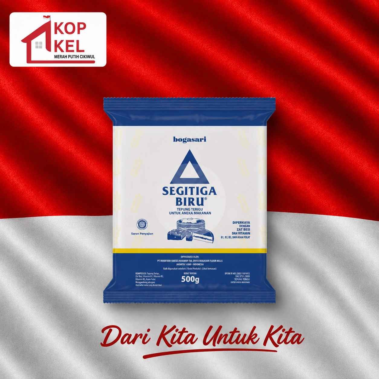 SEGITIGA BIRU 500GRAM