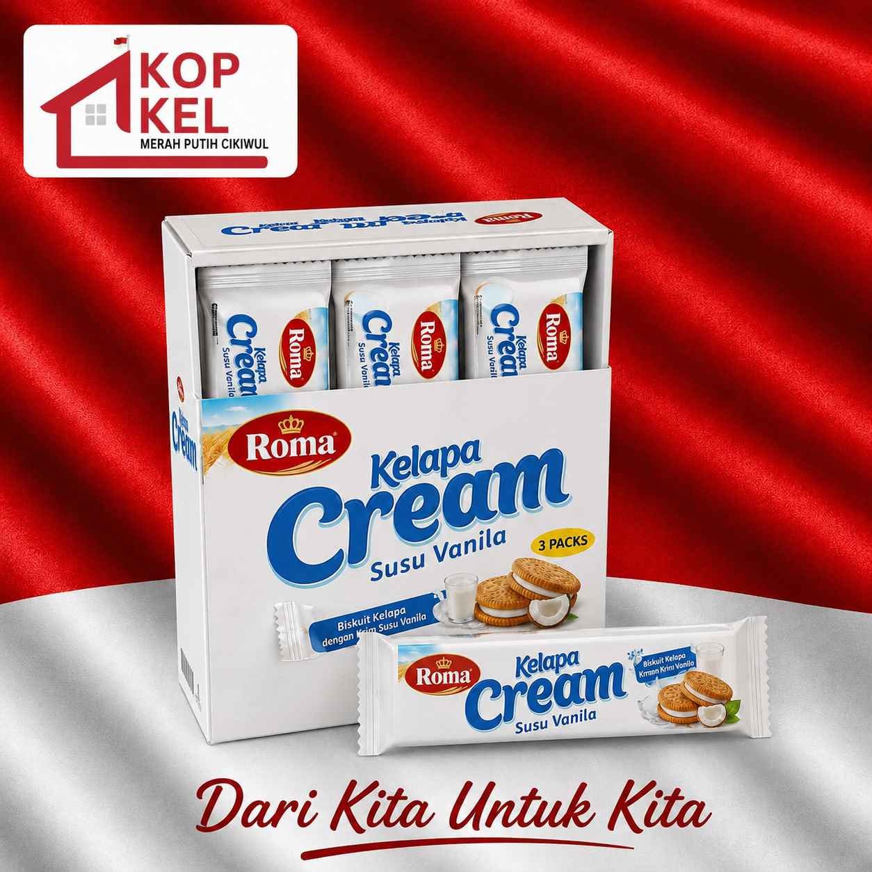 ROMA KELAPA CREAM VANILLA
