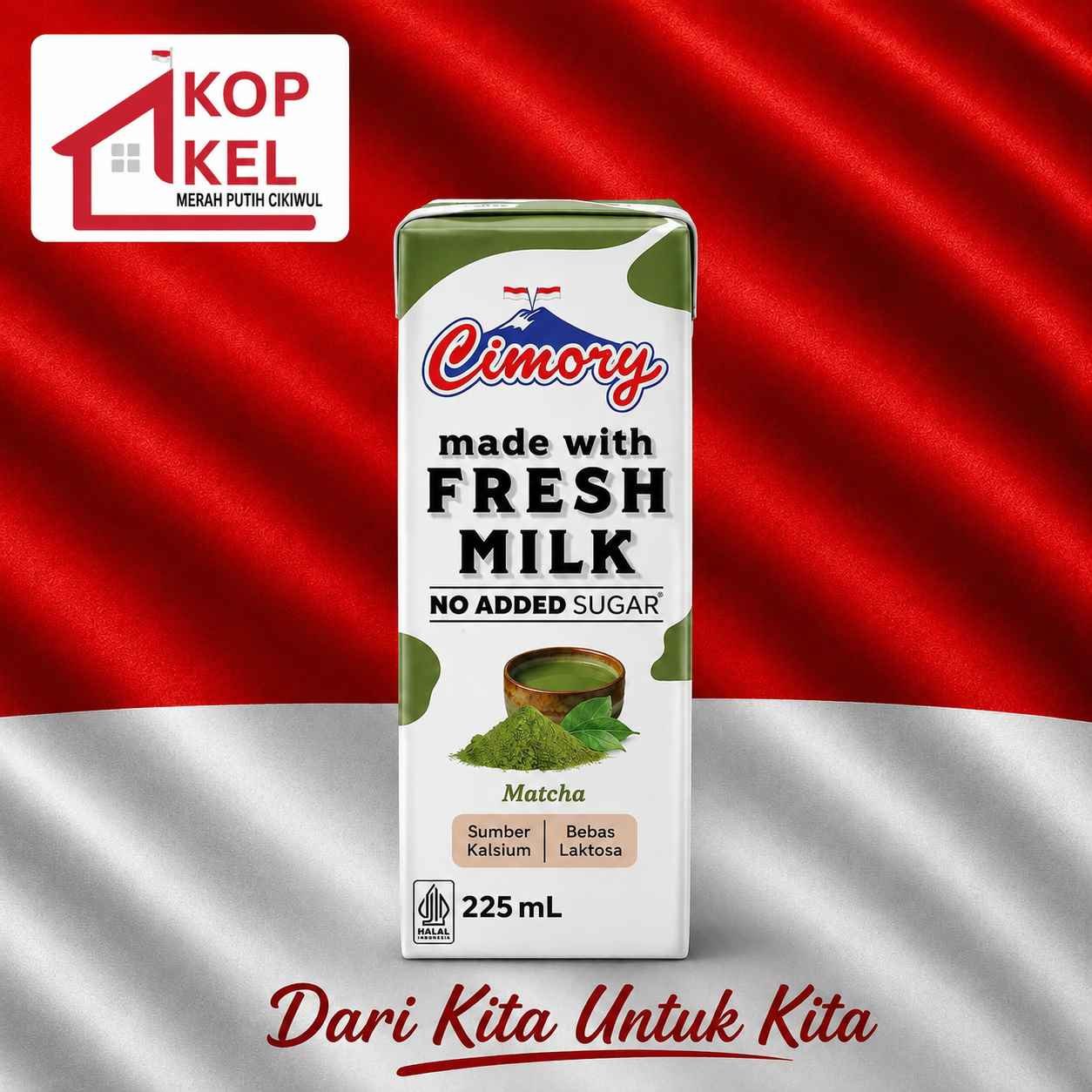 CIMORY UHT MILK ZERO MATCHA