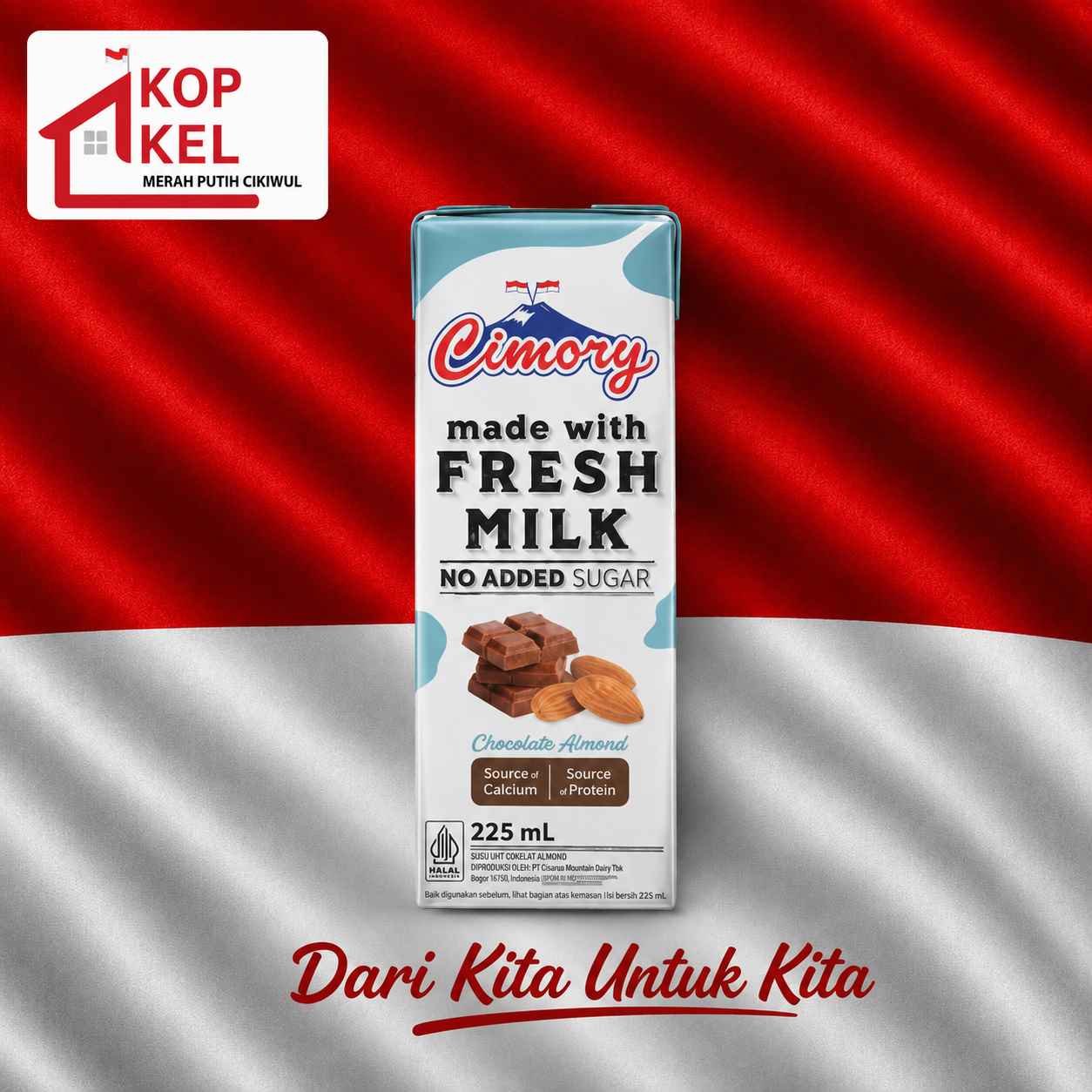 CIMORY UHT MILK ZERO ALMOND