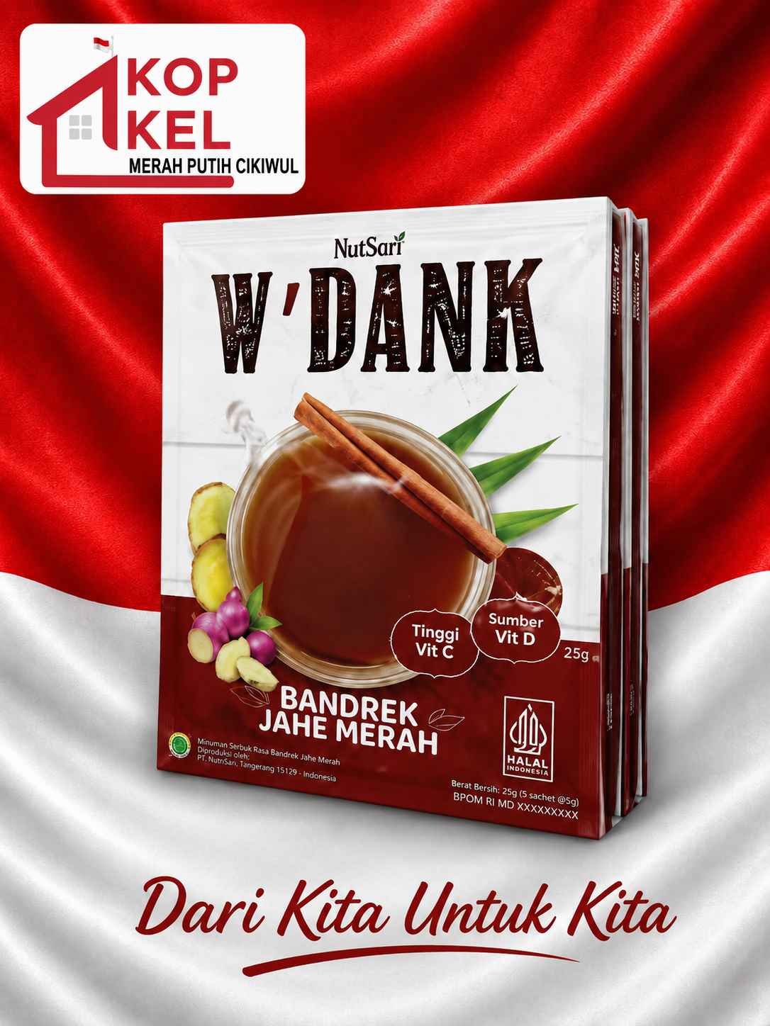 NUTRISARI W`DANK JAHE MERAH