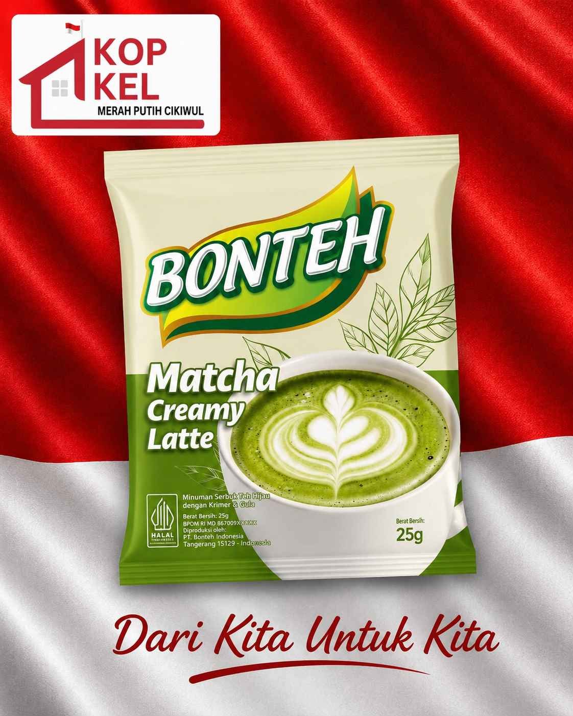 BONTEH MATCHA CREAMY LATTE