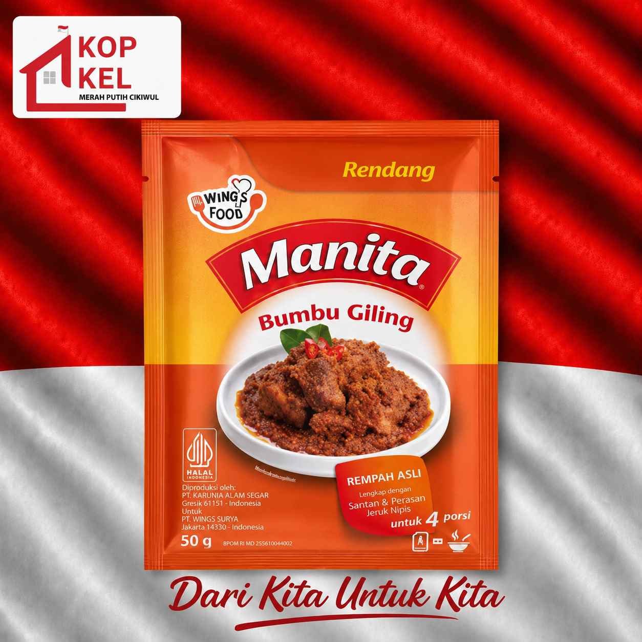 MANITA BMS RENDANG 50G
