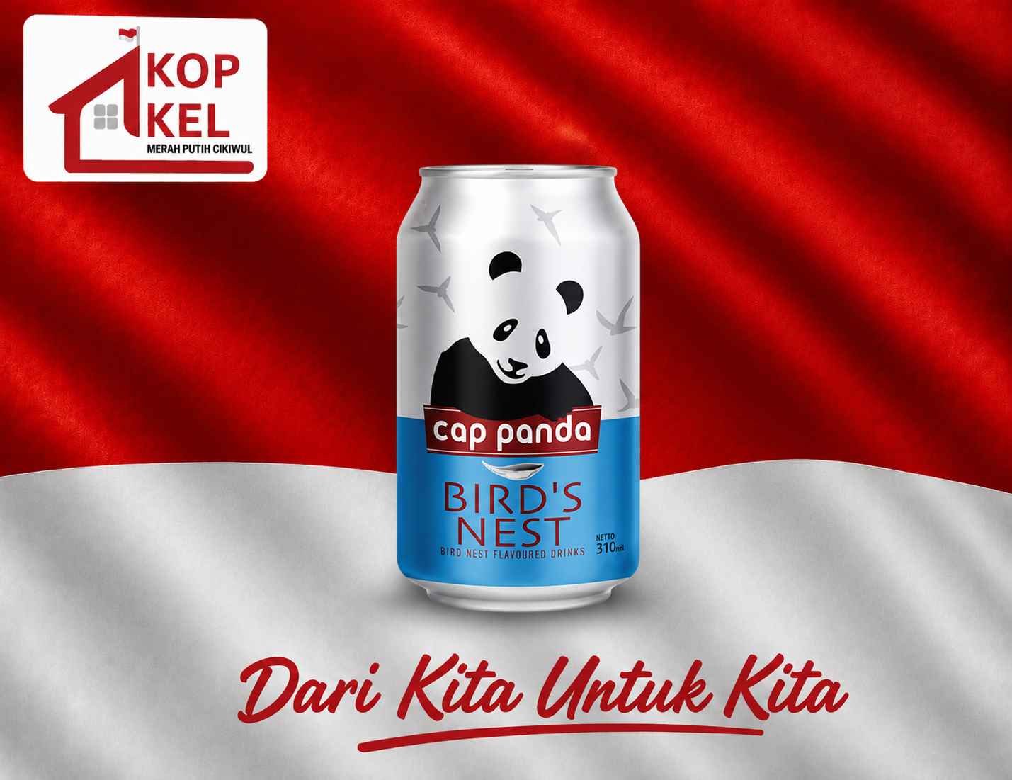 CAP PANDA BRIDS NEST