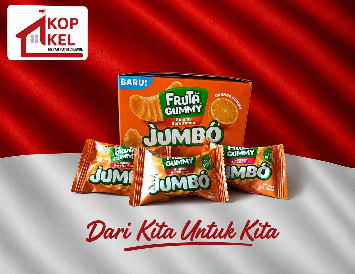 FRUTA GUMMY JUMBO ORANGE