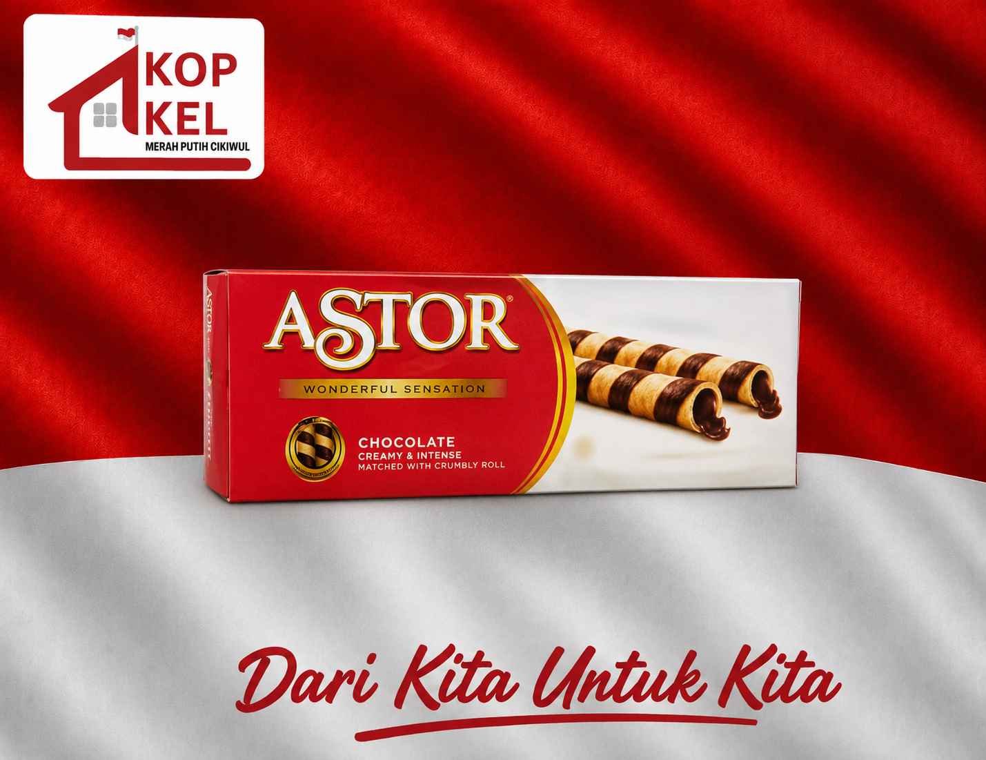 ASTOR DOUBLE COKLAT 150G