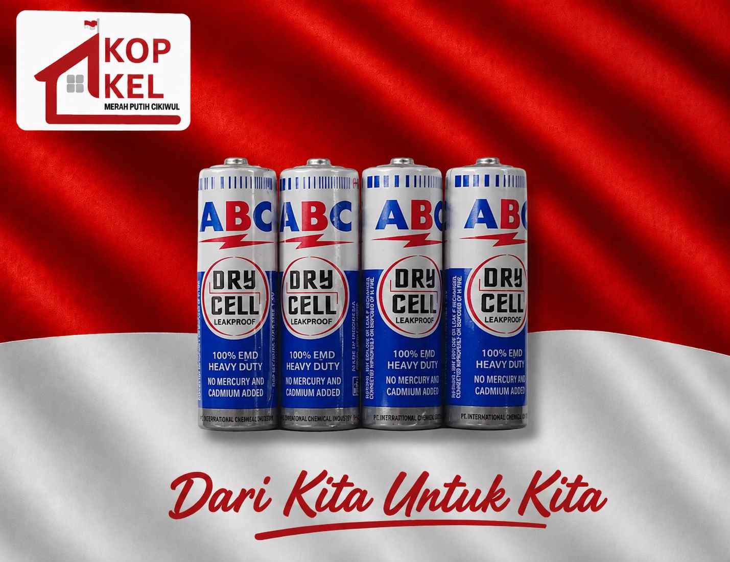 BATRE ABC 4PCS