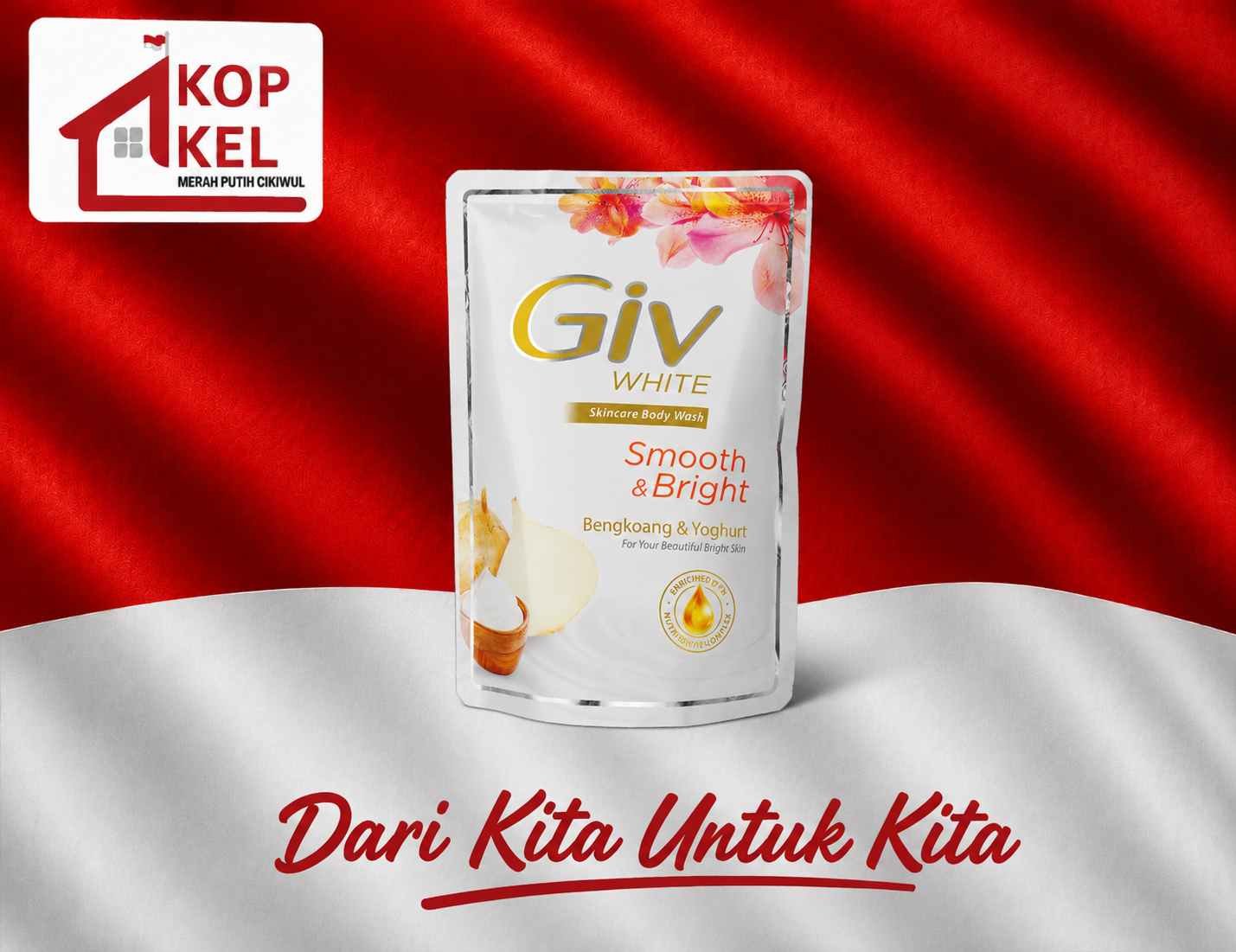 GIV BODY WASH BENGKOANG-400ML