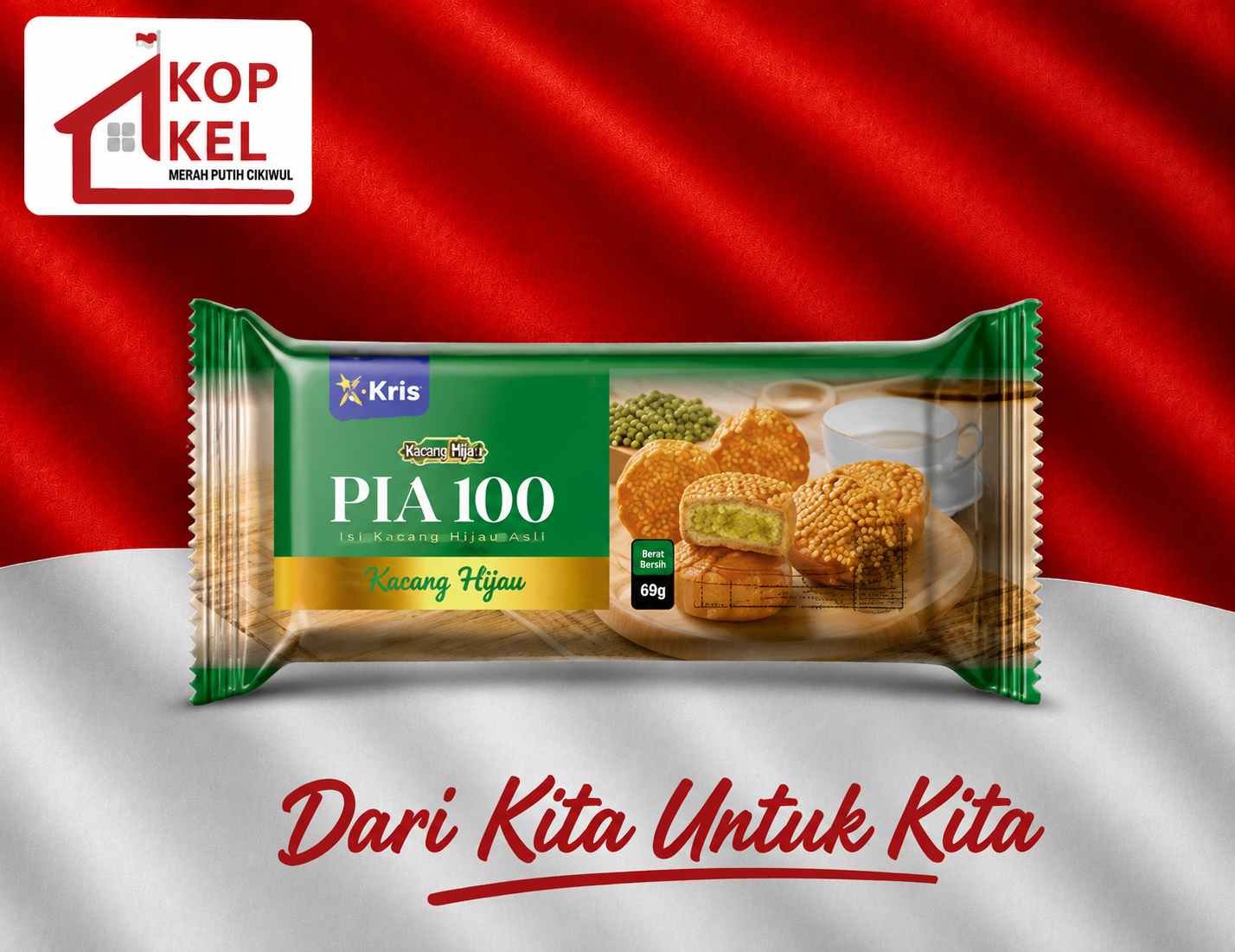 PIA 100 KACANG HIJAU 69G