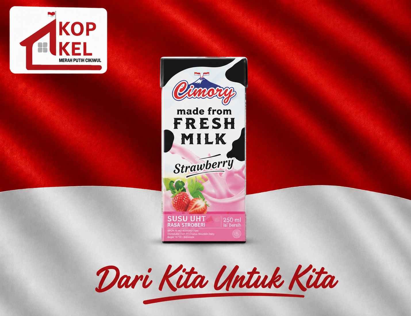 CIMORY FRESH MILK STRAWBERY