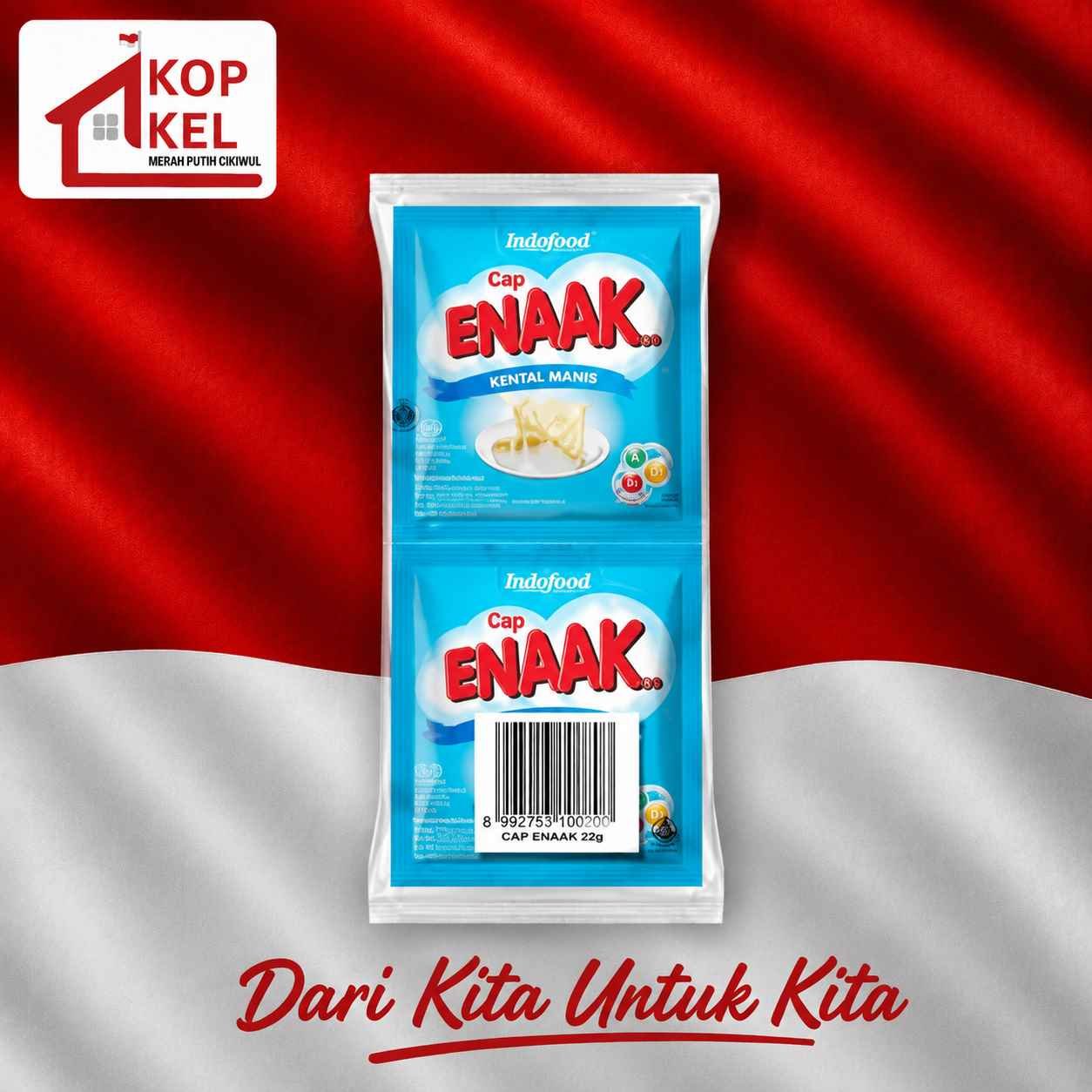 SUSU KENTAL MANIS CUP ENAK PUTIH