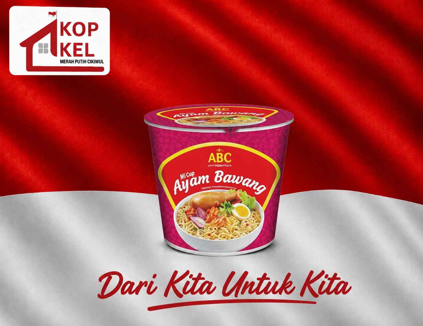 MIE ABC CUP AYAM BAWANG