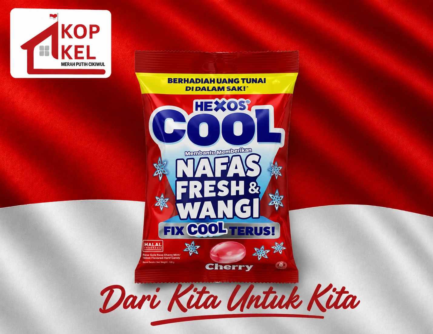 HEXOS COOL MINT CHERY 100G