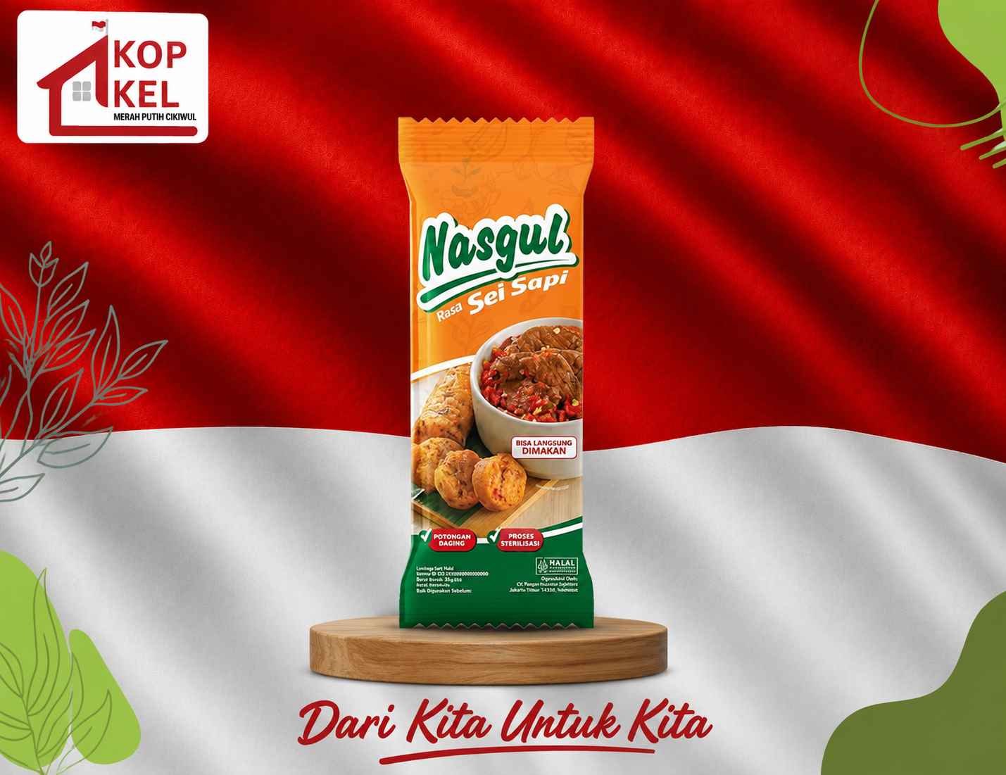 NASGUL RASA SEI SAPI 80G
