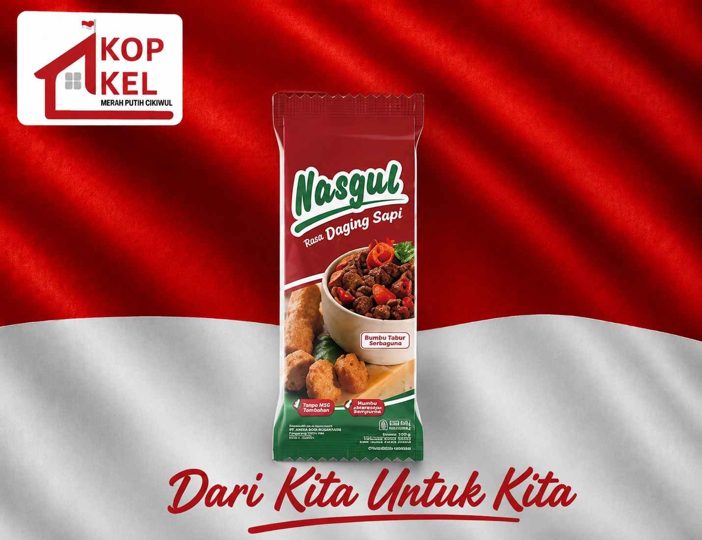 NASGUL RASA OSENG SAPI 80G