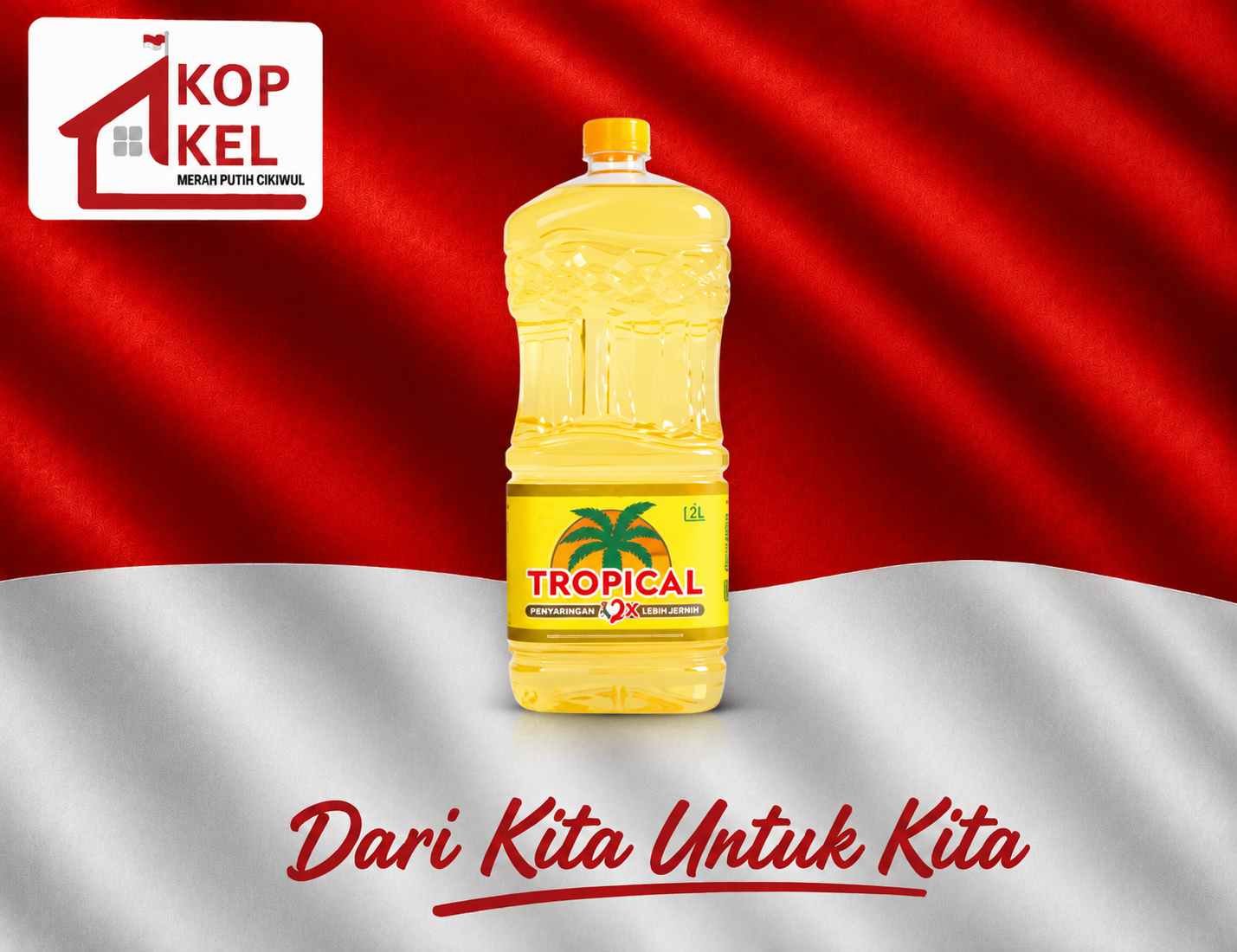 MINYAK TROPICAL 1500ML