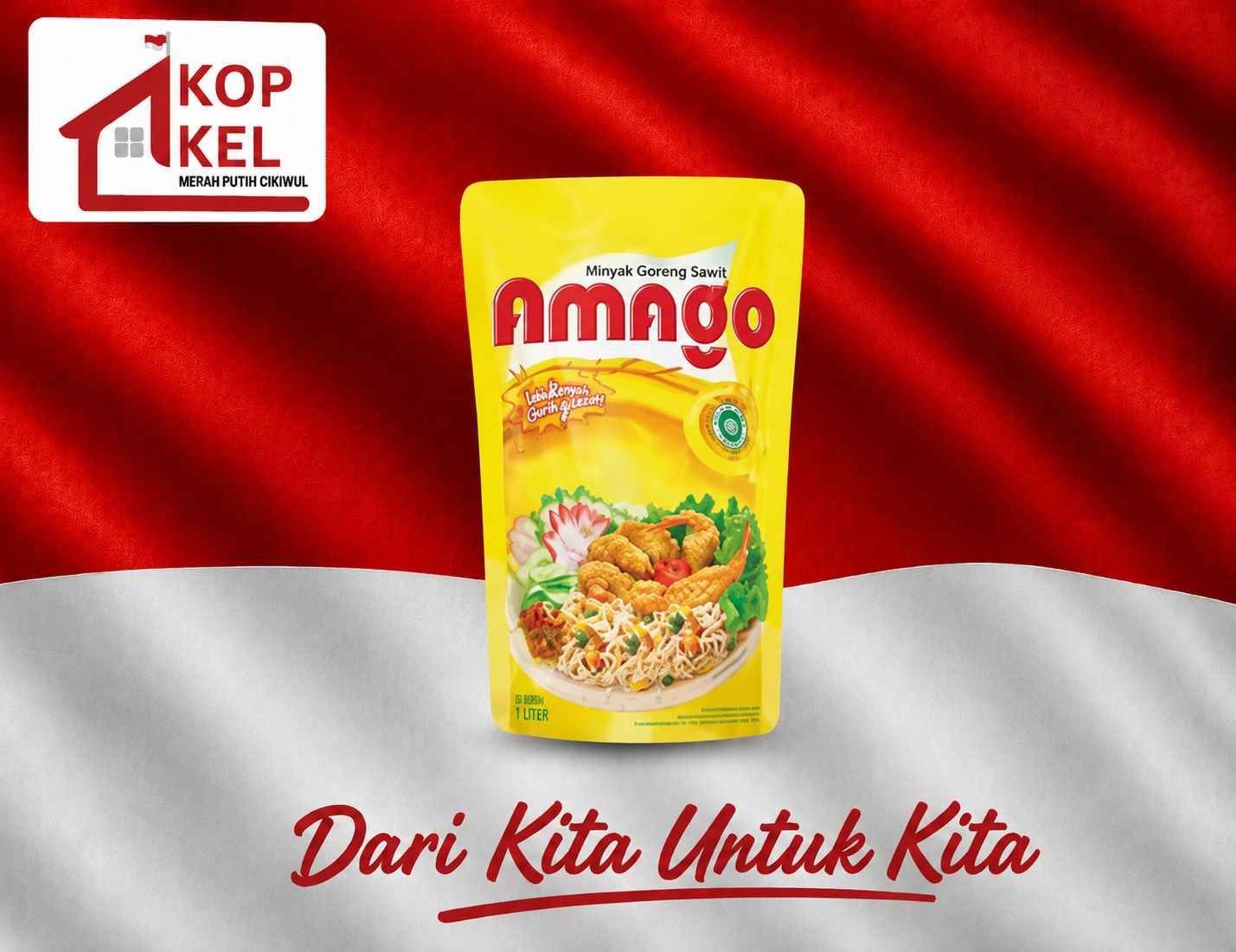 MINYAK AMAGO 2L/DUS