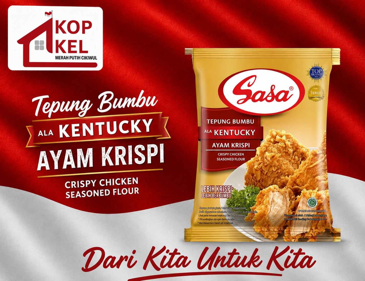 SASA TEPUNG BUMBU KENTUCKY/RCNG