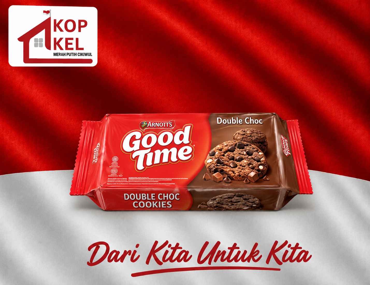GOOD TIME DOUBLE CHOC 72G